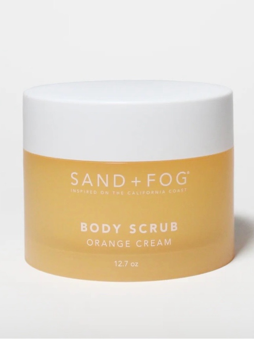 Sand + Fog Orange Cream Body Scrub - 12.7 oz, Orange